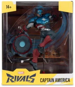 Marvel Rivals Collection 1/10 Actionfigur Captain America 20 cm