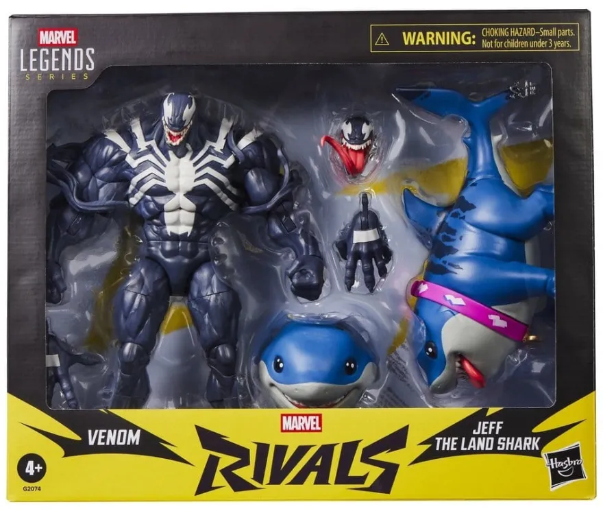 Marvel Rivals Marvel Legends Actionfiguren 2er-Pack Venom & Jeff the Land Shark 15 cm