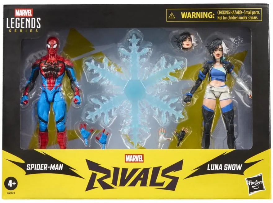 Marvel Rivals Marvel Legends Actionfiguren 2er-Pack Spider-Man & Luna Snow 15 cm
