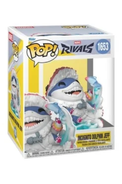 Marvel Rivals POP! Games Vinyl Figur Jeff (Incognito Dolphin) 9 cm