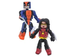 Marvel Series 80 Spider-Woman Constrictor Minifiguren 2-Pack