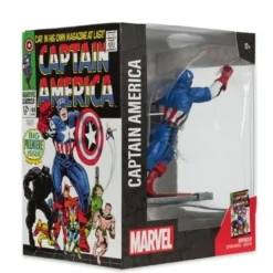 Marvel Wave 2 Captain America Captain America #100 1:10 Scale Posed Figure with Scene