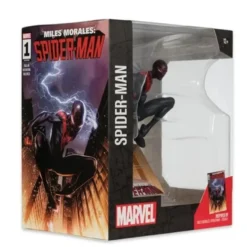 Marvel Wave 2 Spider-Man Miles Morales: Spider-Man #1 1:10 Scale Posed Figure with Scene