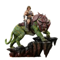 Masters of the Universe Art Scale Statue 1/10 He-Man and Battle Cat 33 cm