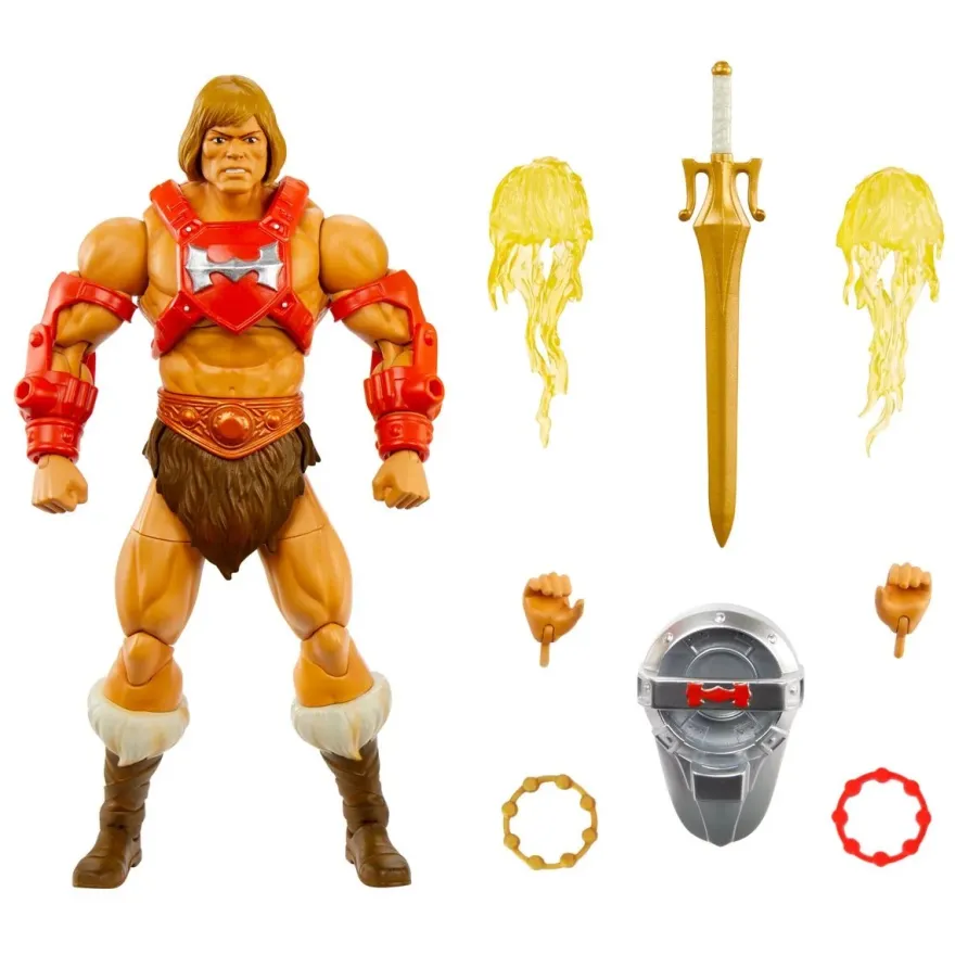 Masters of the Universe Masterverse New Eternia Thunder Punch He-Man Actionfigur - US Version
