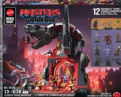 Masters of the Universe Mattel Brick Shop Bauset Snake Mountain