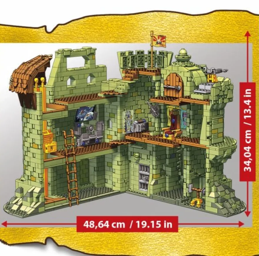 Masters of the Universe Mega Construx Probuilder Playset Castle Grayskull
