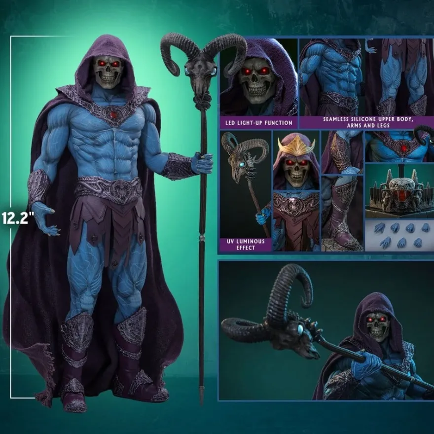 Masters of the Universe Movie Masterpiece Actionfigur 1/6 Skeletor 31 cm