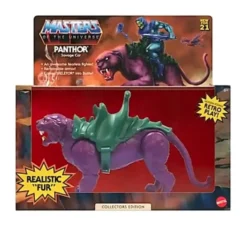 Masters of the Universe Origins 2021 Actionfigur Panthor (Flocked) Exclusive