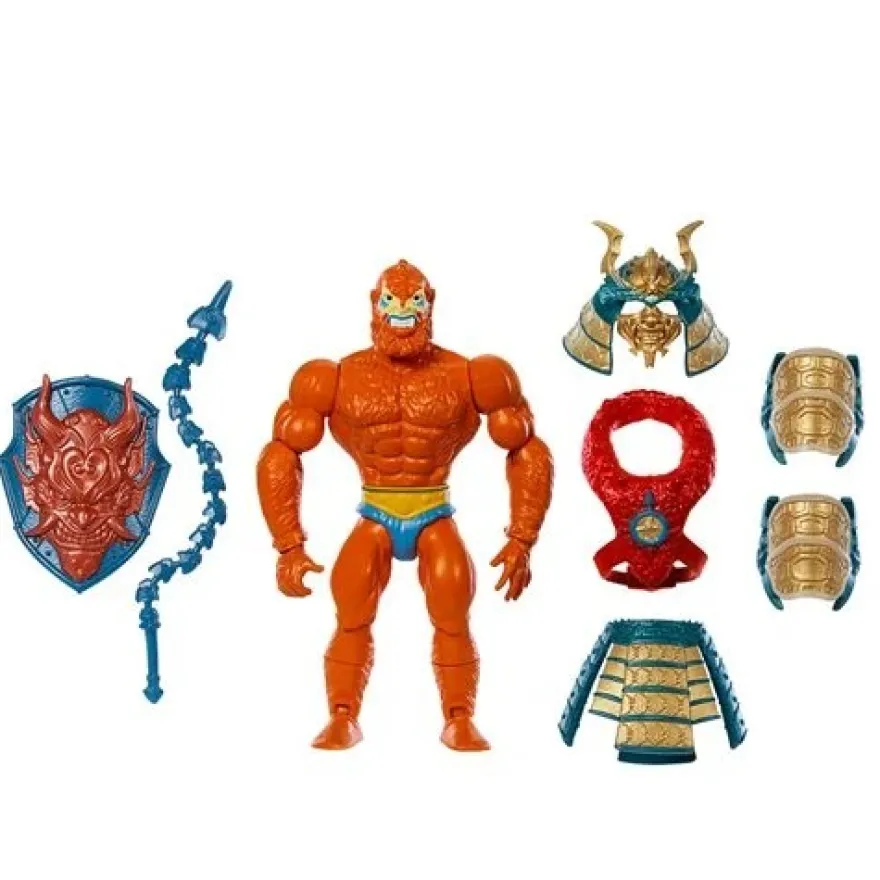 Masters of the Universe Origins Turtles of Grayskull Wave 2 Beast Man Actionfigur