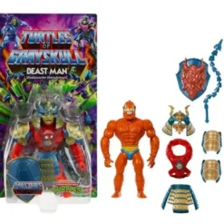 Masters of the Universe Origins Turtles of Grayskull Wave 2 Beast Man Actionfigur