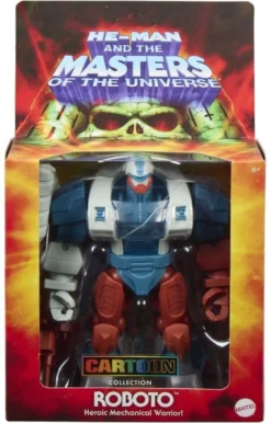 Masters of the Universe Origins Deluxe Actionfigur Cartoon Collection: Roboto 14 cm