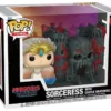 Masters of the Universe (2026) POP! Town Vinyl Figur Sorceress w/Castle Grayskull 9 cm