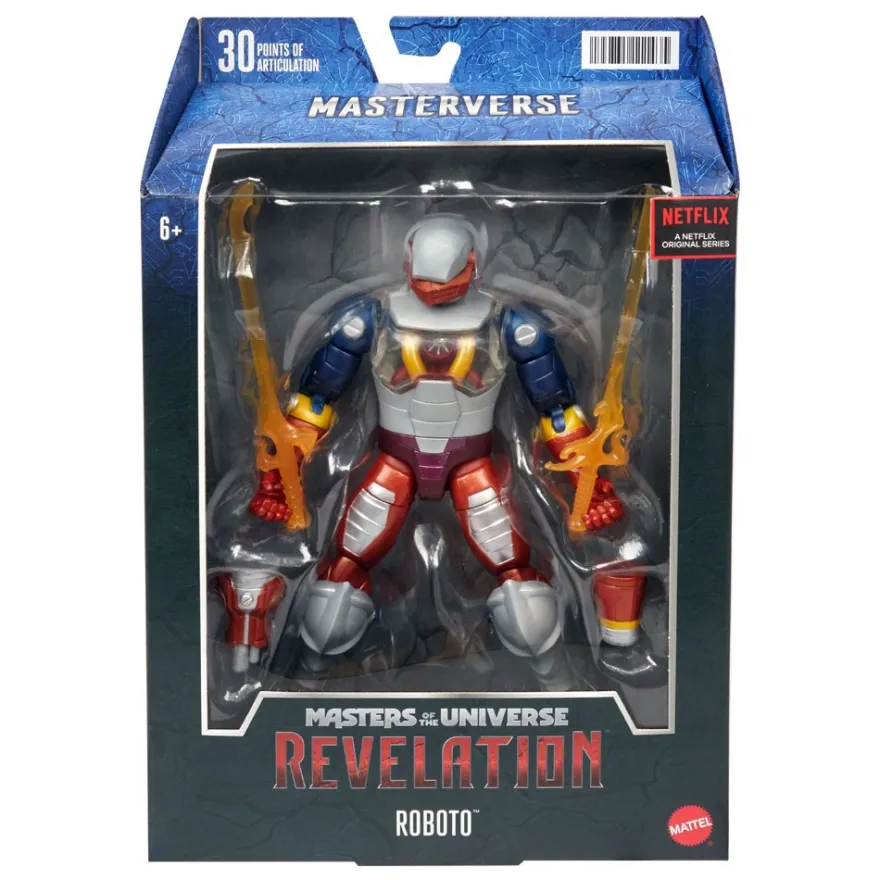 Masters of the Universe: Revelation Masterverse Actionfigur Roboto 18 cm