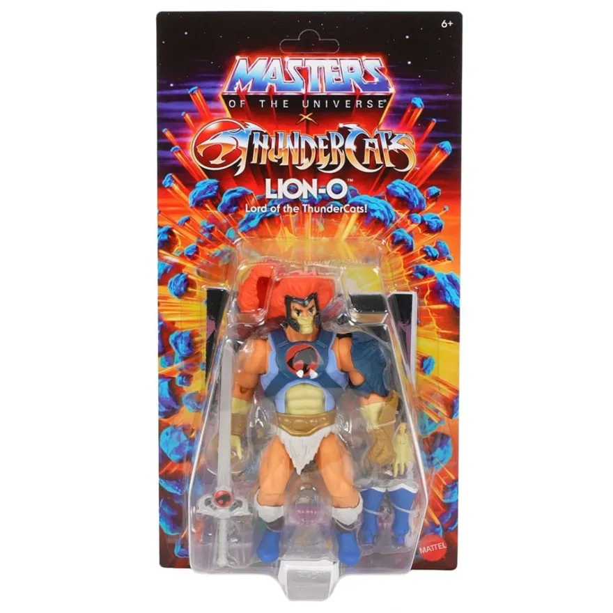 Masters of the Universe x ThunderCats Actionfigur Lion-O 14 cm