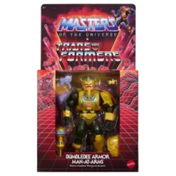 Masters of the Universe x Transformers Actionfigur Bumblebee Armor Man-At-Arms Exclusive 14 cm