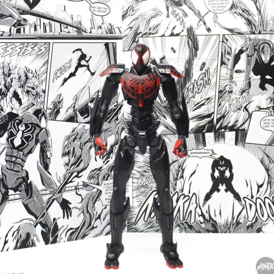 Mecha Marvel Actionfigur Spider-Man Miles Morales (SDCC 2021)