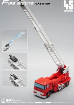 Mech Fans Toys MF-45 FIre Engine