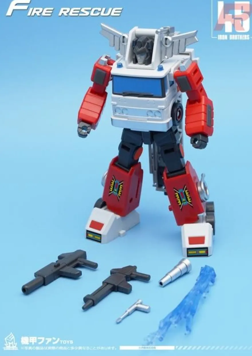 Mech Fans Toys MF-45R Fire Rescue