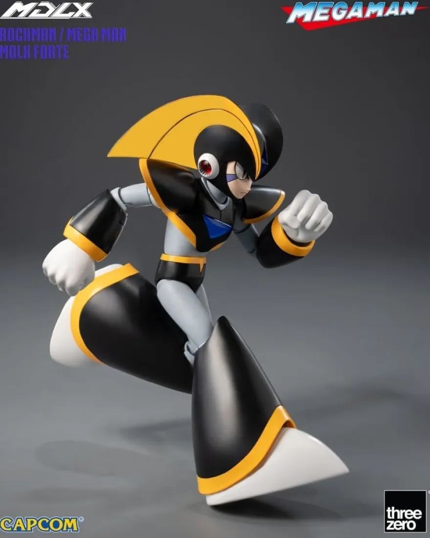 Mega Man MDLX Actionfigur Rockman / Mega Man Forte 10 cm