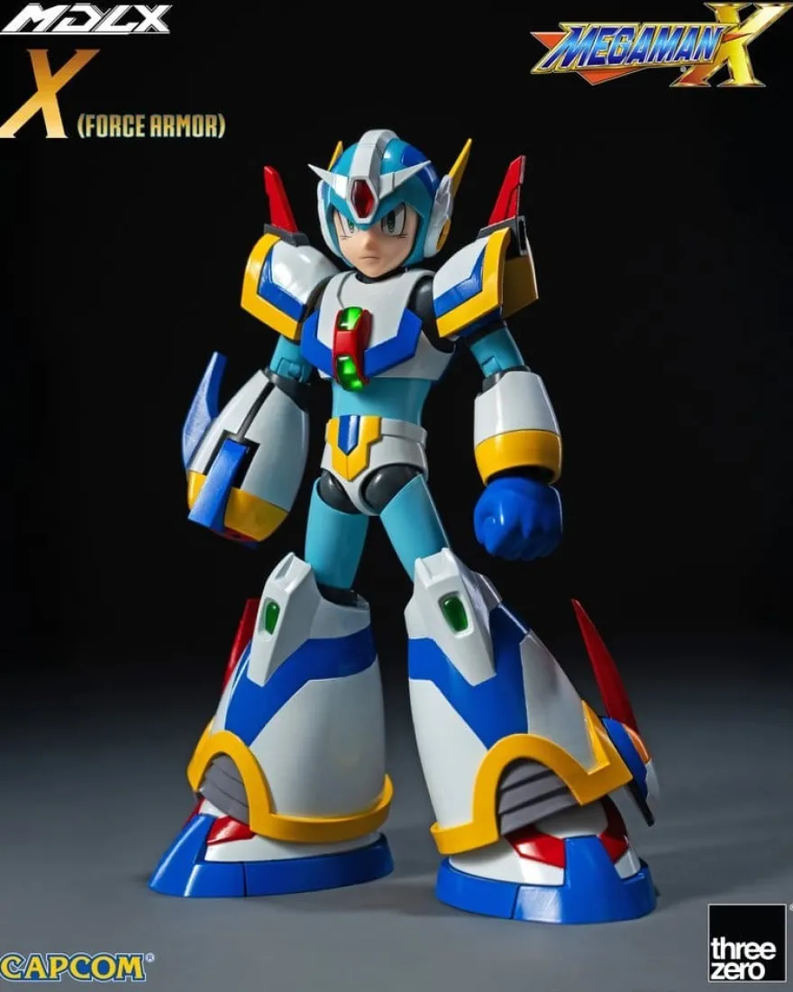 Mega Man X MDLX Actionfigur Rockman / Mega Man Force Armor 12 cm