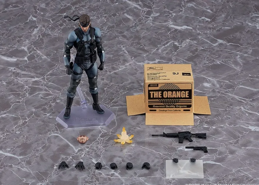 Metal Gear Solid 2: Sons of Liberty Figma Actionfigur Solid Snake MGS2 Ver. Updated Edition 16 cm