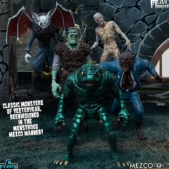 Mezco's Monsters '5 Points' Actionfiguren Tower of Fear Deluxe Box-Set