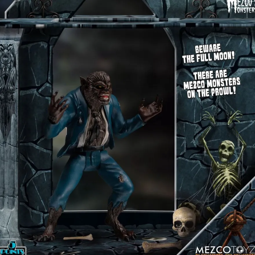 Mezco's Monsters '5 Points' Actionfiguren Tower of Fear Deluxe Box-Set