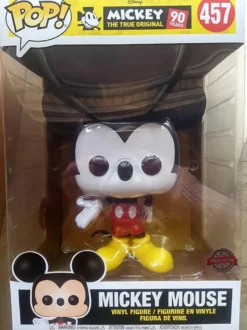 Mickey Mouse 90th Anniversary Funko Pop! Vinylfigur Mickey Mouse (Supersized) (Color) Exclusive