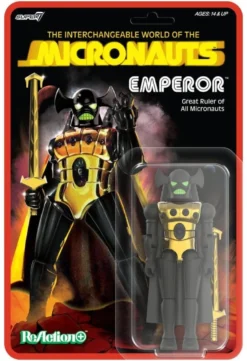 Micronauts ReAction+ Actionfigur Wave 03 Emperor 10 cm