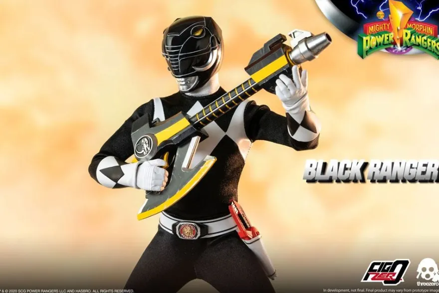 Mighty Morphin Power Rangers FigZero Actionfigur 1/6 Black Ranger
