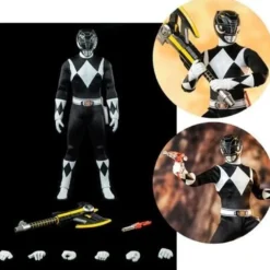 Mighty Morphin Power Rangers FigZero Actionfigur 1/6 Black Ranger