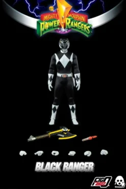Mighty Morphin Power Rangers FigZero Actionfigur 1/6 Black Ranger
