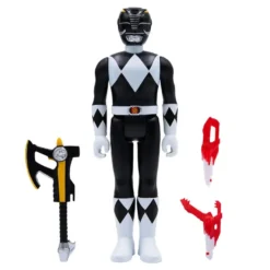 Mighty Morphin' Power Rangers ReAction Actionfigur Black Ranger