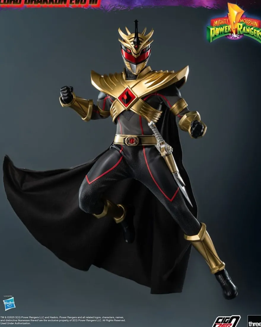 Mighty Morphin Power Rangers Shattered Grid FigZero Actionfigur 1/6 Lord Drakkon Evo III 30 cm