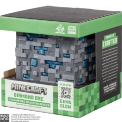 Minecraft Replik Illuminating Diamond Ore Cube 10 cm