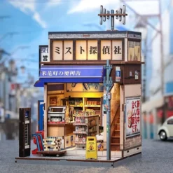 Miniature House Model Kit Beika-cho Convenience Store 22 x 15 cm