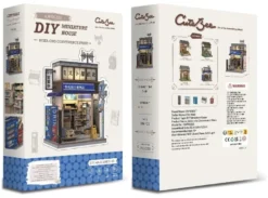 Miniature House Model Kit Beika-cho Convenience Store 22 x 15 cm