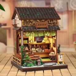 Miniature House Model Kit Kanmi-dokoro Kurihara 19 x 15 cm