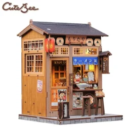 Miniature House Model Kit Morita-Ya 21 x 16 cm