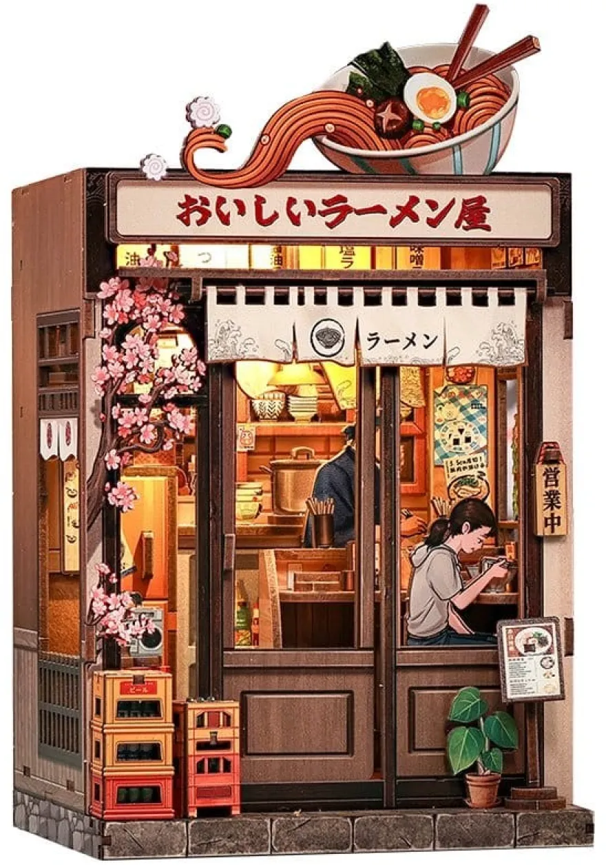 Miniature House Model Kit Oishii Kyoto 22 x 13 cm