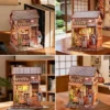 Miniature House Model Kit Sakura O Kimono Shop 19 x 14 cm