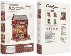 Miniature House Model Kit Tsukino Eogi-dou 19 x 14 cm