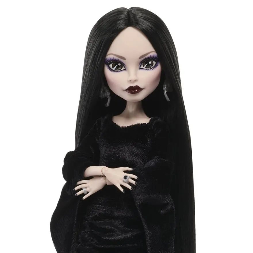 Monster High x Wednesday Collector Puppe Morticia Addams