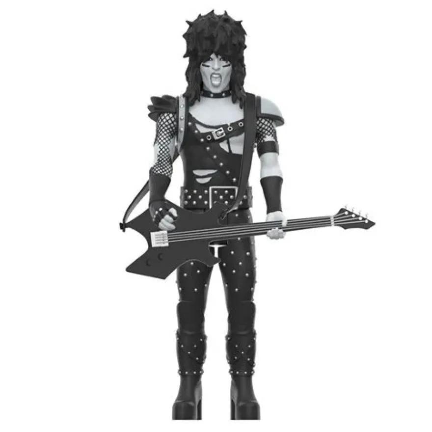 Motley Crue ReAction Figures Wave 2 Nikki Sixx (Shout At The Devil - Black & White)