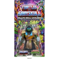 MOTU Origins Turtles of Grayskull Wave 4 Stealth Ninja Leonardo Actionfigur