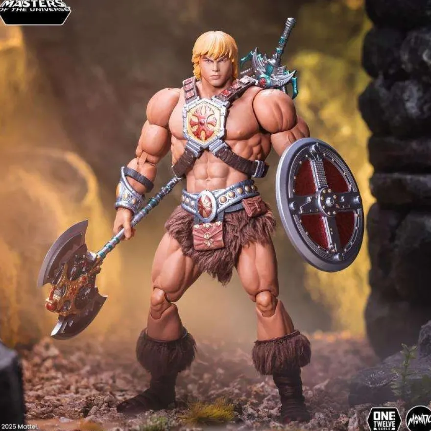Motu200x He-Man 1/12 Scale Actionfigur