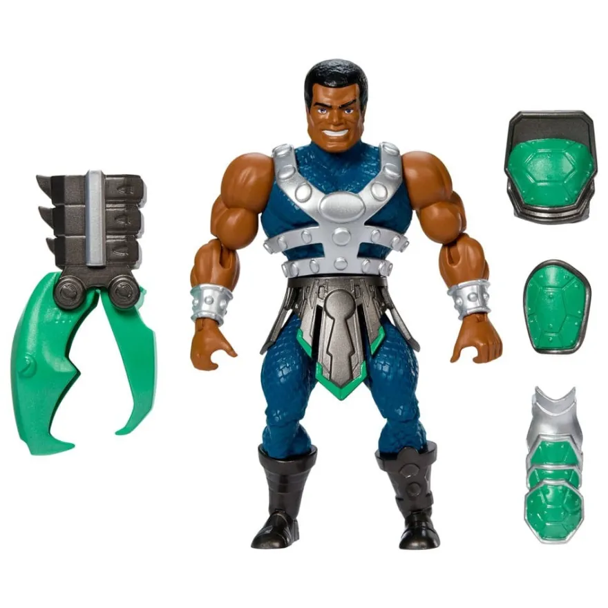 MOTU x TMNT: Turtles of Grayskull Actionfigur Clamp Champ 14 cm