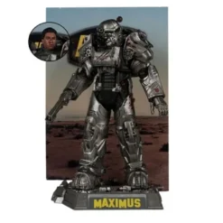 Movie Maniacs Fallout Lucy, Maximus, The Ghoul, and Vault Boy Posed Figure 4-Pack