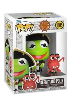 Muppets - Die Schatzinsel POP! Pop! & Buddy Vinyl Figur Kermit & Polly 9 cm
